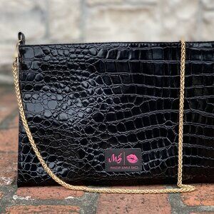 Midnight Gator Crossbody